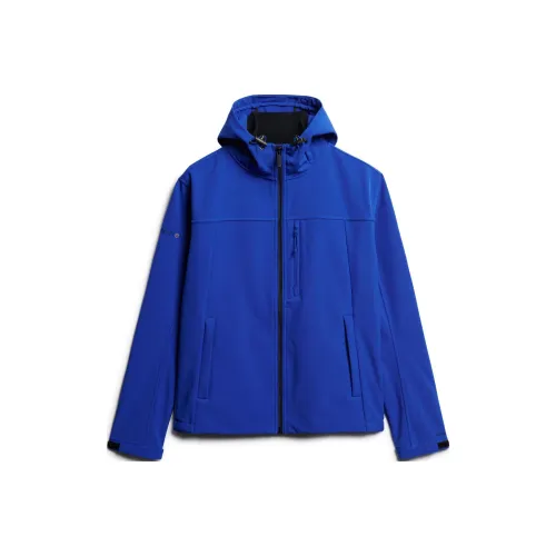SUPERDRY Мужские синие куртки