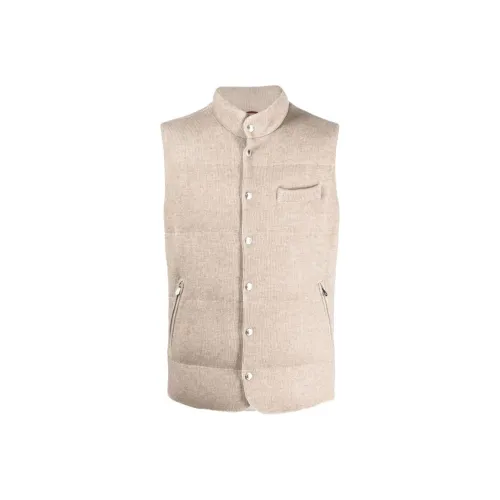BRUNELLO CUCINELLI Жилет Мужской Бежевый