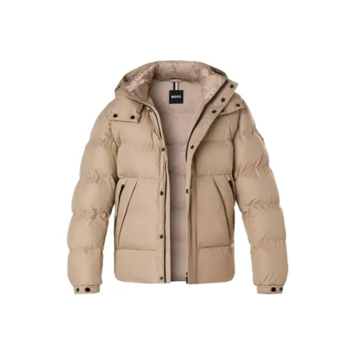 Hugo Boss Куртки и Пальто Мужской Светло-Коричневый