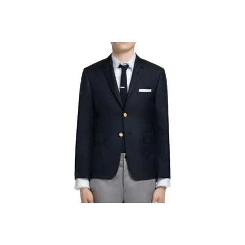 THOM BROWNE Морской Синий Мужской Деловой Костюм