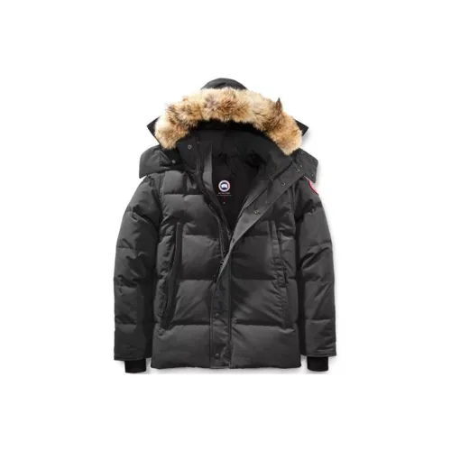 Canada Goose Wyndham Series Серый Мужской Пуховик