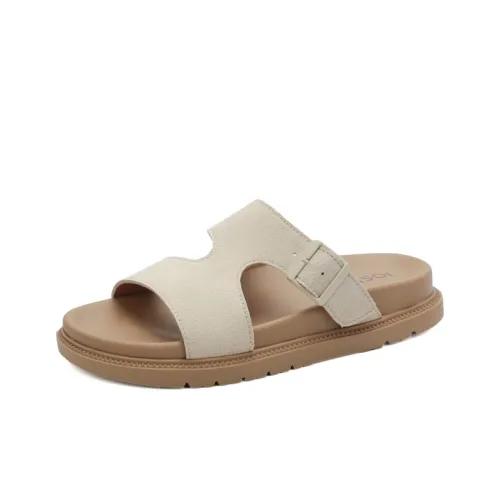 JOSINY Кожаный Пэчворк Slip-Resistant Odour-Resistant Abrasion-Resistant Quick-Dry Cushioning Slippers Women's