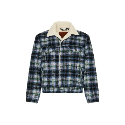 Levis Blue Men's Jackets Левис Синий Мужские Куртки