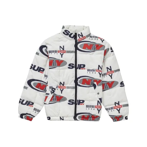 Supreme FW18 Унисекс Объемные куртки (пуфы)