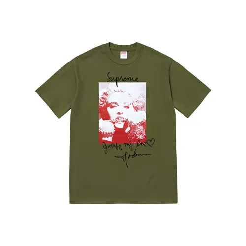 Supreme FW18 Унисекс Футболки