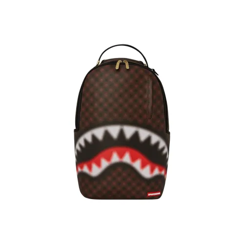 SPRAYGROUND Рюкзак из искусственной кожи унисекс коричневый