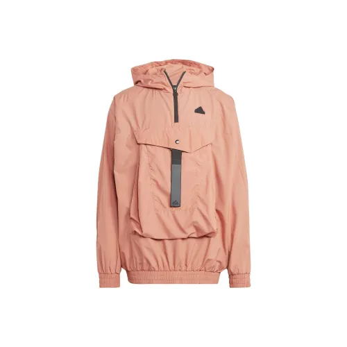 Adidas CITY ESCAPE Куртка Мужская Глиняного цвета с слоем