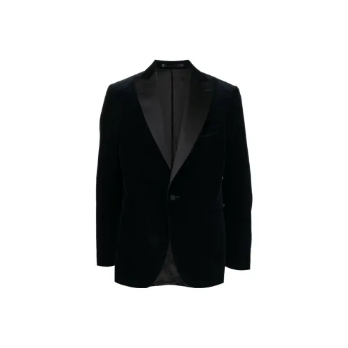 N.Peal Бизнес-костюм пальто мужской черный