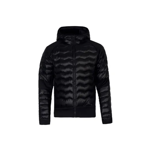 Jordan Air Джордан Черный Мужской Пуховик