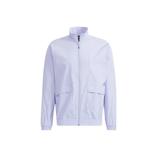 Adidas Men's Purple Jackets Adidas Мужские Синие Куртки