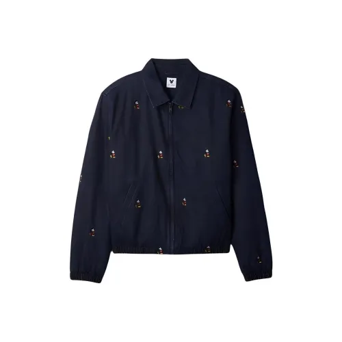 GAP Дисней Темно-синий Унисекс Куртки