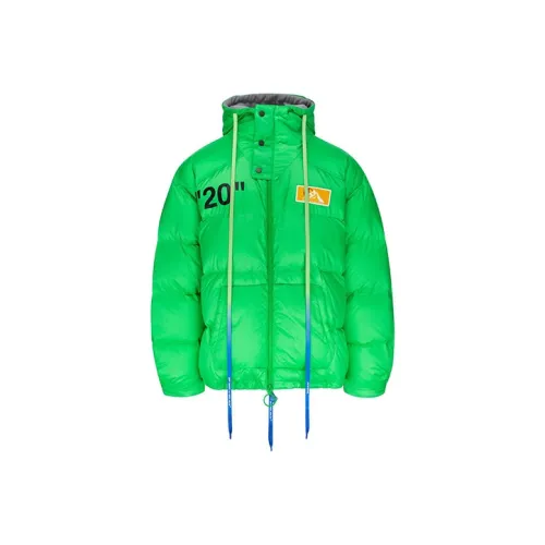 Off Белый FW19 Мужские Пуховики