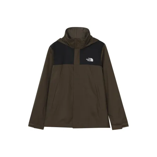 The North Face FW22 Водонепроницаемый Ветрозащитный Дышащий и Теплоизоляционный Ветровка Мужской Яшмовый