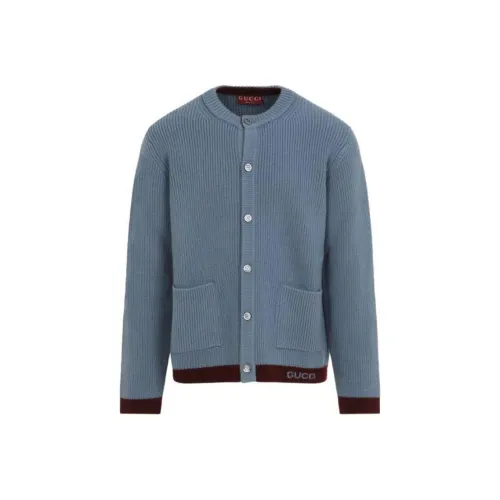 GUCCI Синий Мужской Трикотаж