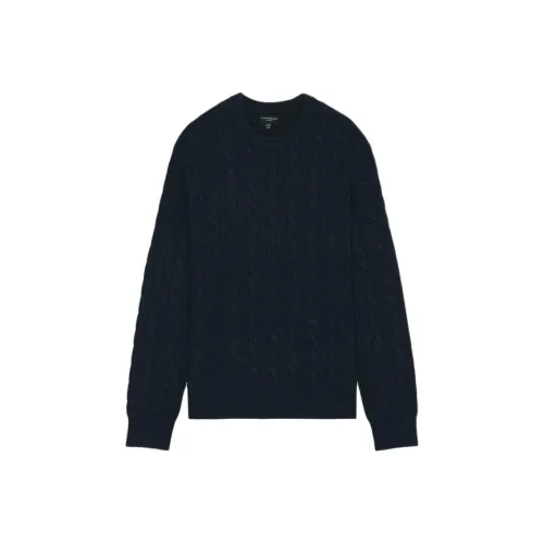 CLUB MONACO Кашемир Свитер Мужской Темно-синий