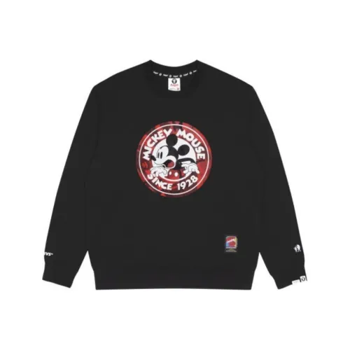 Aape X Disney Свитшот Мужской Черный