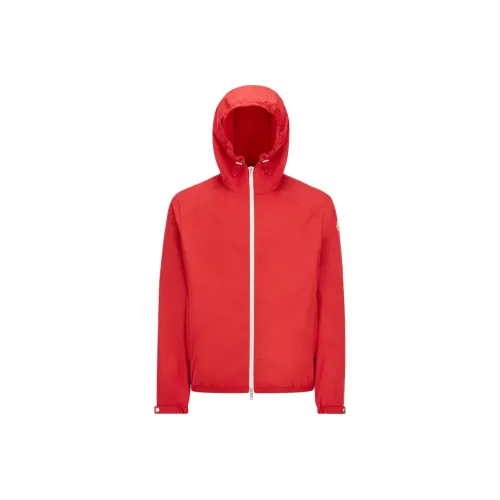 Moncler Clapier С капюшоном Куртка Куртки Пальто Мужской Красный