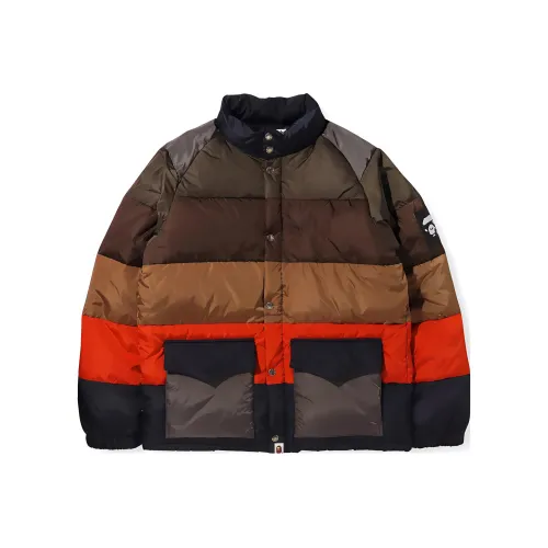 A BATHING APE Коричневый Мужской Куртки
