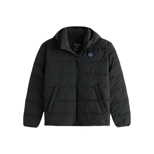 Abercrombie＆Fitch Черный Мужской Пуховик