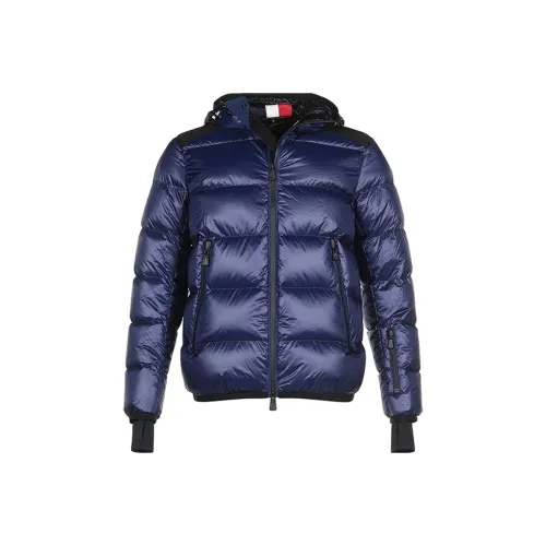 MONCLER Синий Фиолетовый Мужской Пуховик