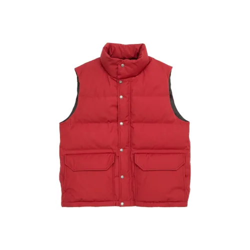 THE NORTH FACE PURPLE LABEL Красный Мужской Пуховый жилет