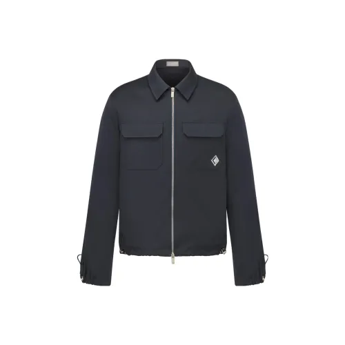 DIOR Куртки и Пальто Мужской Морской Синий