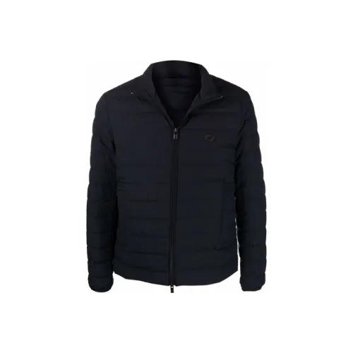 EMPORIO ARMANI Пуховик Мужской Синий