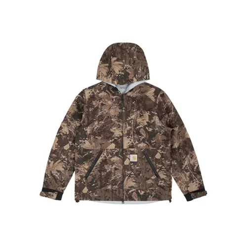 Carhartt WIP Collaboration Зеленый Tree Камуфляж Унисекс Ветровки