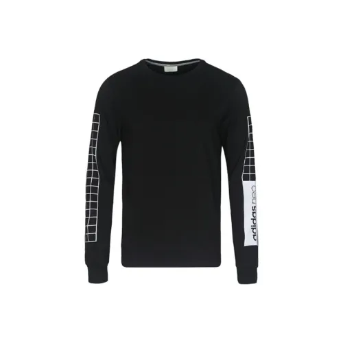 Adidas Neo Толстовка Мужская Черная