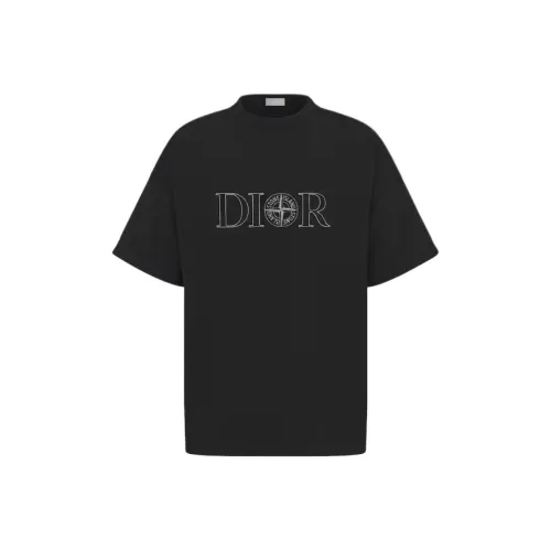 DIOR Мужские черные T-рубашки