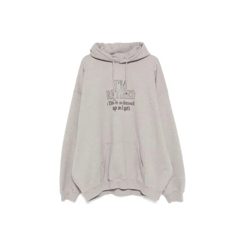 Vetements Серый Мужской Свитшот