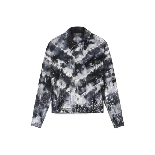 AMIRI Черные Мужские Джинсовые Куртки