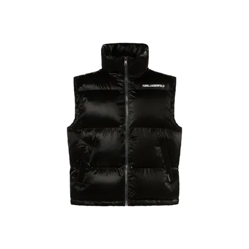 KARL LAGERFELD Karl Lagerfeld Jeans Черные Мужские Жилеты