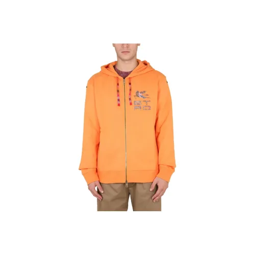 ETRO Orange Мужские Куртки