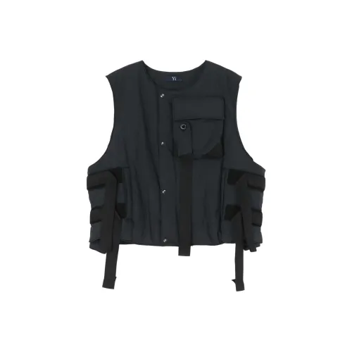 Yohji Yamamoto Черные Унисекс Жилеты