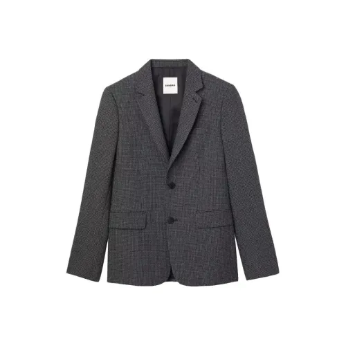 Sandro Carbon Gray Мужские Деловые Костюмы