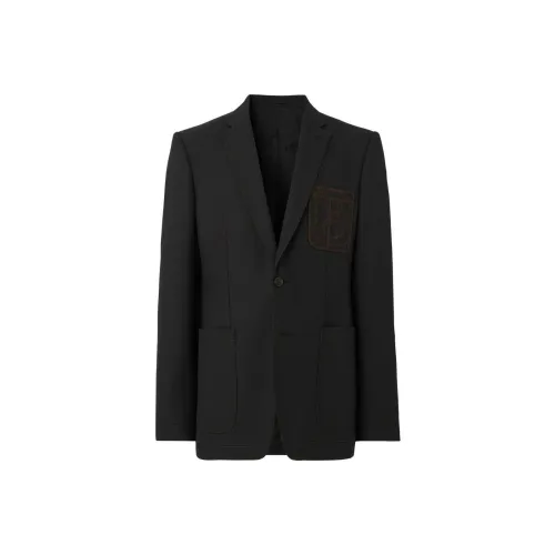 Burberry Бизнес-костюм мужской черный