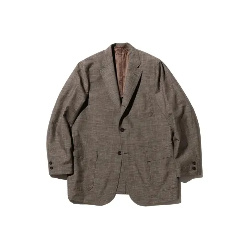 Beams PLUS Бизнес-костюм мужской коричневый