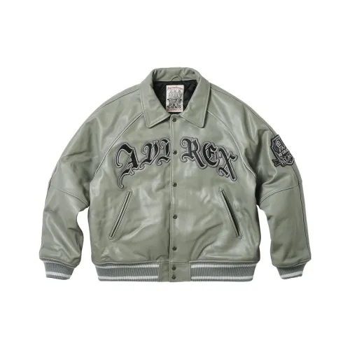 Дворцовый X AVIREX FW23 Co Branded SERIES Зеленая Унисекс Куртка