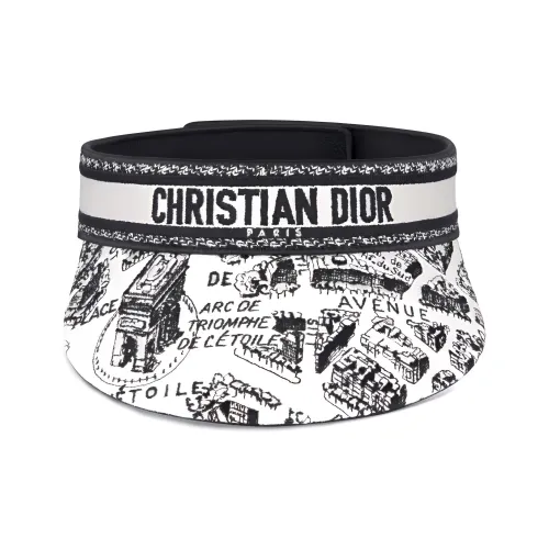 DIOR Солнцезащитные шляпы Белый Женские