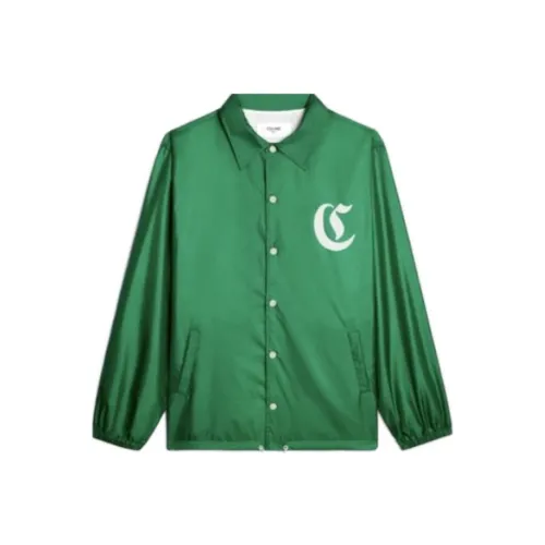 CELINE Зеленый Мужской Куртки