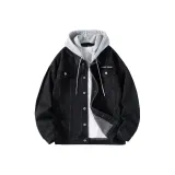 Чёрный с капюшоном