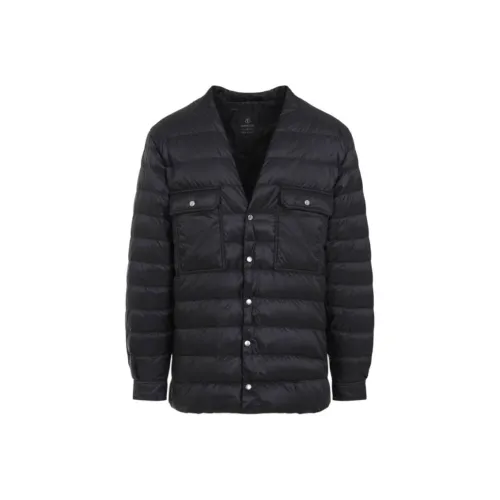 MONCLER GENIUS RICK OWENS Co Бренд Пуховик Мужской Черный