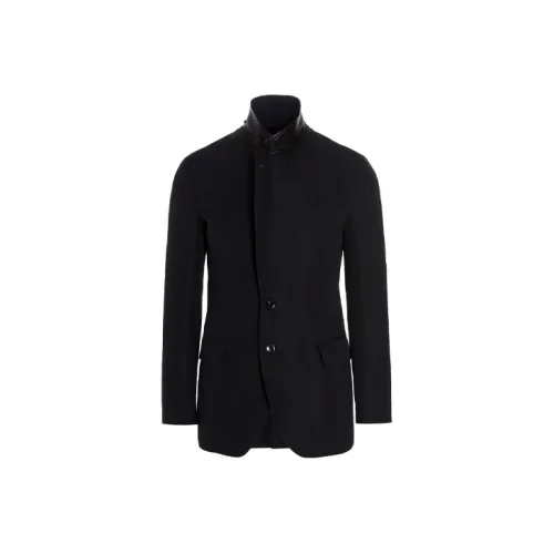 TF FW21 Бизнес-костюм Пальто Мужской Черный