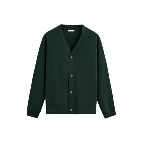 ZARA Утино-зеленый Мужской Трикотаж