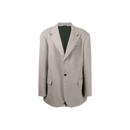 RAF SIMONS Серый Мужской Деловой Костюм