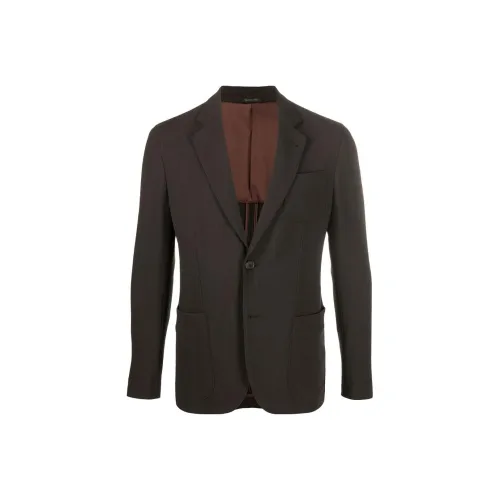 GIORGIO ARMANI Черные Мужские Деловые Костюмы