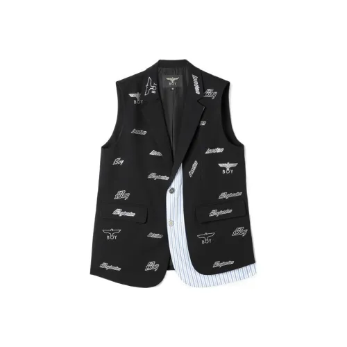 BOY LONDON Черные Унисекс Жилеты