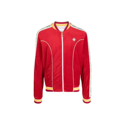 CASABLANCA Red Men's Jackets CASABLANCA Красный Мужские Куртки