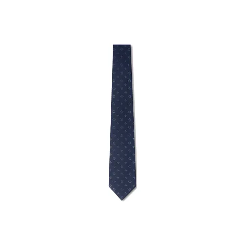 LOUIS VUITTON Ties Men's Dark Blue